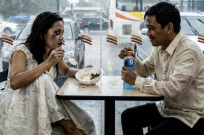 ANG PAGTAKAS NG ISANG BRIDE SA KANYANG ENGRANDE PERO “ARRANGED” NA KASAL DAHIL SA KABA, NGUNIT NANG MAKATABI NIYA SA BUS STOP ANG ISANG GROOM NA TUMAKAS DIN SA SARILI NIYANG KASAL