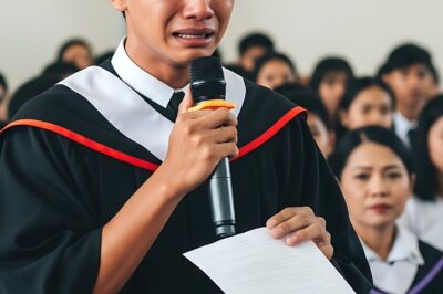 THEY LAUGHED AT ME FOR 12 YEARS BECAUSE MY MOTHER WAS A GARBAGE MAN — BUT ON GRADUATION DAY, ONE SENTENCE OF Mine Brought the Whole School to Tears!