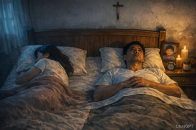 We slept in the same bed for ten years without ever touching each other. Others thought our marriage was dead, but the truth was more painful. There were wounds that were broken with just one touch.