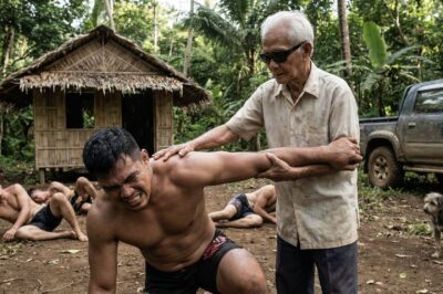 THE CHALLENGE OF PROUD MMA FIGHTERS TO A BLIND MOUNTAIN CHIROPRACTIC TECHNIQUES, BUT WHEN THEY TRIED TO ATTACK HIM WITH A BONE, THEY BECAME VICTIMS OF “ANCIENT CHIROPRACTIC TECHNIQUES”
