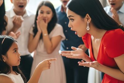 MY HUSBAND BROUGHT HIS EX TO OUR CHILD’S BIRTHDAY TO LET ME KNOW — BUT THEY GOT SILENT WHEN THE CHILD TALKED ABOUT THE WOMAN’S “CLOTHES”…