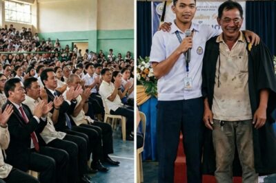 PRINCIPAL KICKED A GRADUATE OUTSIDE THE GATE BECAUSE HIS SCHOOL’S SOCIAL GRADUATION RITES WERE BECOMING DIRTY, NOT KNOWING THAT THIS OLD MAN WAS THE FATHER OF THEIR VALEDICTORIAN WHOM HE HONOURED HIMSELF ON THE ENTABLADE