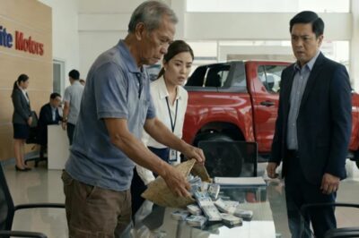 MANAGER KICKED A FARMER OUT OF A CAR DEALERSHIP BECAUSE IT SMELLED LIKE EARTH AND THERE WAS NO CAR TO BUY, THEY WERE VERY SURPRISED WHEN THE FARMER POURED MILLIONS OF PESOS ON THE TABLE TO BUY THE MOST EXPENSIVE PICK-UP TRUCK