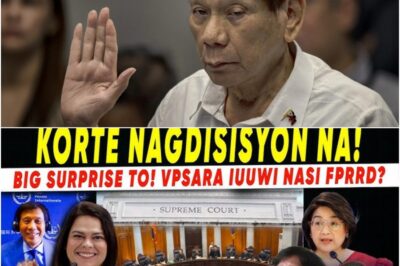 LEGAL EARTHQUAKE OR POLITICAL TURNING POINT? Rodrigo Duterte’s ICC Case and Sara Duterte’s 2028 Declaration Reshape the National Battlefield