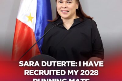 Sara Duterte: I Have Recruited My 2028 Running Mate