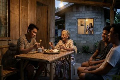 A YOUNG MAN IN THE PROVINCE WAS FEELING ROMANTIC AND HANGED OUTSIDE HIS LOVED ONE’S WINDOW WITH A GUITAR AND A PUMPING SOUND SYSTEM, BUT HE ALMOST DIED OF EMBARRASSMENT WHEN THE WINDOW OPENED AND THE GIRL WASN’T THE ONE WHO PEEKED OUT