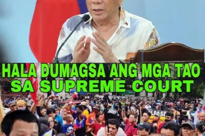 Crowds pour into the Supreme Court of the Philippines! Signatures in support of Rodrigo Duterte are reportedly being formally submitted!