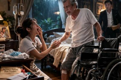 A PINAY WHO WORKED FOR 10 YEARS FOR A PARALYZED EMPLOYER WAS SHOCKED WHEN HE SUDDENLY STAND UP AND SPOKE, SHOCKING HER!