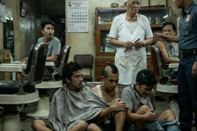 A BARBER WITH FAST HANDS WAS CHALLENGED BY ARMED HOLDAPER, BUT INSTEAD OF GIVING UP THE PROFIT HE USED HIS RAZOR AND SCISSORS IN A ONE-MINUTE FIGHT