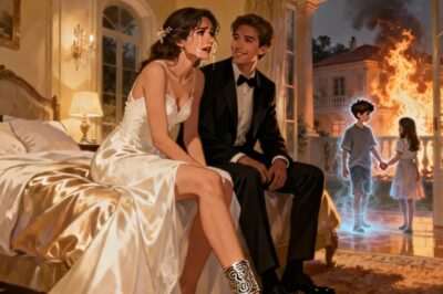 MY EMPLOYERS GAVE ME A 40-MILLION PESOS VILLA TO MARRY THEIR “CRIMINAL” SON AND KEPT HIDDEN FROM THE WORLD — BUT ON THE WEDDING NIGHT, I FELT NOT FEAR BUT A INTENSE THrill AND CRY WHEN I SAW THE BRACELETS ON HIS LEG AND DISCOVERED THAT HE WAS THE BOY WHO SAVED ME FROM THE FIRE THAT DAY!