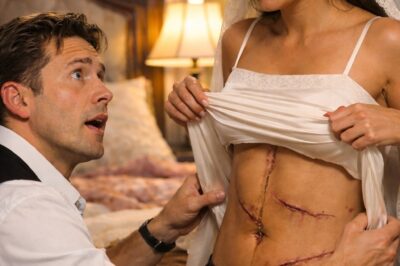 The richest man in town married a maid with three children—but on their wedding night, a secret emerged from the darkness!