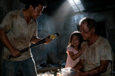 AN ANGRY FATHER IN LAGUNA BROKE INTO AN ABANDONED MANSION TO BEAT A MONSTER WHO WAS TAKING MONEY AND FOOD FROM HIS SEVEN-YEAR-OLD SON