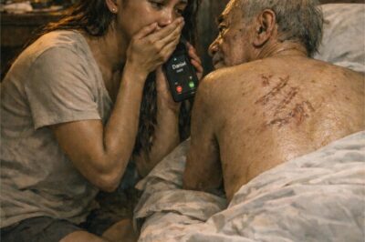 I secretly bathed my husband’s paralyzed father… and when I saw the mark on his back, my entire childhood burst into flames.