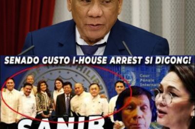 POLITICAL SHOCKWAVE! Sensational news is spreading as many believe that some members of the Senate of the Philippines are considering a proposal to place former President Rodrigo Duterte under house arrest.