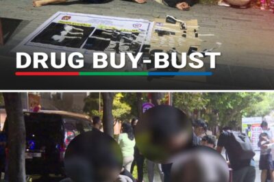 Dalawang Pulis at Tatlong Sibilyan Nahuli sa Buy-Bust Operation sa Taguig