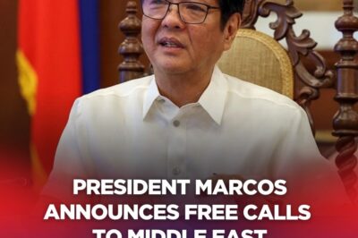 Marcos Announces Free Calls To Middle East
