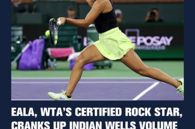 Eala, WTA’s certified rock star, cranks up Indian Wells volume after latest triumph