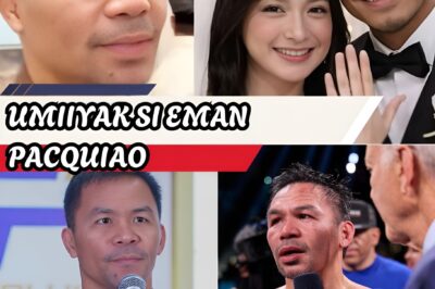 BUMAHA NG LUHA SA PALASYO NG MGA PACQUIAO! Hindi napigilan ni Eman Pacquiao ang humagulgol matapos tanggapin ang isang “dream gift” mula sa kanyang amang si Manny Pacquiao. Isang milyones na halaga ng bahay at lupa, luxury car, at puhunan sa negosyo ang ibinigay ng Pambansang Kamao para sa kinabukasan nina Eman at Jillian Ward. Pero sa likod ng mamahaling regalo, bakit tila may hapdi ng nakaraan ang bawat patak ng luha? Pagsusukli nga ba ito ni Manny sa mga taon ng pagkukulang, o bahagi ng isang mas malalim na usaping pampulitika? Alamin ang buong kwento at panoorin ang emosyonal na tagpo sa link na nasa comment section!