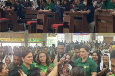 SHOCKING NEWS!! Vice President Sara Duterte visited San Pedro Cathedral in Davao City today at 12 PM!!