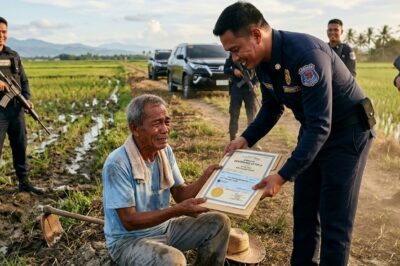 THIS FARMER IN NUEVA ECIJA THOUGHT HIS WORLD WAS ABOUT TO BE RUINED WHEN ARMED MEN DRIVED HIM INTO THE MIDDLE OF HIS LAND TO GRAB HIS LAND, BUT HE WAS STUNNED WHEN THEY PRODUCED A DOCUMENT