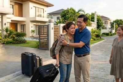 NAPAHAGULGOL ANG ISANG OFW GALING DUBAI NANG PAG-UWI NIYA SA KANILANG BAHAY SA BULACAN AY NAKAKANDADO ITO AT MAY NAKAPASKIL NA ‘FOR SALE’ KAYA AKALA NIYA AY PATAY NA ANG KANYANG AMANG MAY SAKIT