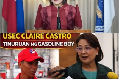 When a “Gasoline Boy” Steals the Spotlight: A Press Briefing That Sparked Debate Across the Philippines