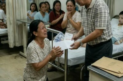 A KNOWN MONEY LENDER SUDDENLY BROKE INTO A CROWDED HOSPITAL WARD TO FORCE TO TAKE THE LAST LAND TITLE FROM A PRAYING MOTHER WHO WAS UNABLE TO PAY FOR HER SON’S SURGERY.