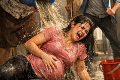 NADULAS AKO SA MARUMING TUBIG NA BINUHOS NG BIYENAN KO HABANG BUNTIS—NGUNIT ANG PAGDATING NG ASAWA KO ANG NAGPABAGO SA LAHAT