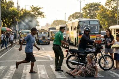 A ROAD MISSIONARY WHO ACCEPTED A CRIMINAL TO ASK FOR ALMOST ALMOST WAS DESTROYED WHEN AN ELDER HAD AN ACCIDENT IN FRONT OF HIM, BUT THE TRUTH DISCOVERED BY THE POLICE ABOUT HIS IDENTITY MADE THE ENTIRE BARANGAY CRY.