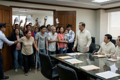 ISANG DOKTOR ANG MUNTIK TANGGALIN NG CHIEF MEDICAL OFFICER DAHIL SA PANINIRA NG MGA KASAMAHAN, NGUNIT GUMULAT SA LAHAT NANG SUMUGOD SA MEETING ANG MGA PASYENTENG INILIGTAS NIYA UPANG IPAGTANGGOL SIYA