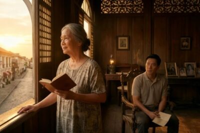 ISANG MATANDANG DALAGA ANG ARAW-ARAW NA NAGHIHINTAY SA LABAS NG KANYANG LUMANG BAHAY NA BATO UPANG ABANGAN ANG PAGBABALIK NG KANYANG KABABATA AT UNANG PAG-IBIG NA NANGAKONG BABALIK MAKALIPAS ANG DALAWANG DEKADA