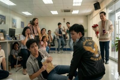 A MAN BRAVELY STARTED A HOLDAPER INSIDE THE BANK BECAUSE HE SEEMED THAT THE JACKET WAS WEARING BELONGS TO HIS OWN BROTHER, BUT HE DIMBALED UPON DISCOVERING THAT NO CRIME HAS HAPPENED