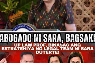 UP LAW PROFESSOR, BINAGSAK ANG LEGAL TEAM NI VP SARA: “ELEMENTARY MISTAKE” SA IMPEACHMENT STRATEGY, IBINUNYAG!