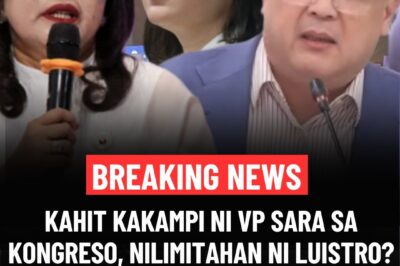 𝐊𝐀𝐇𝐈𝐓 𝐊𝐀𝐊𝐀𝐌𝐏𝐈 𝐍𝐈 𝐕𝐏 𝐒𝐀𝐑𝐀 𝐒𝐀 𝐊𝐎𝐍𝐆𝐑𝐄𝐒𝐎, 𝐍𝐈𝐋𝐈𝐌𝐈𝐓𝐀𝐇𝐀𝐍 𝐍𝐈 𝐋𝐔𝐈𝐒𝐓𝐑𝐎? | 𝐂𝐎𝐍𝐆. 𝐁𝐎𝐍𝐆 𝐒𝐔𝐍𝐓𝐀𝐘, 𝐑𝐄𝐒𝐓𝐑𝐈𝐂𝐓𝐄𝐃 𝐒𝐀 𝐏𝐀𝐆𝐓𝐀𝐓𝐀𝐍𝐆𝐆𝐎𝐋 𝐊𝐀𝐘 𝐕𝐏 𝐒𝐀𝐑𝐀 𝐈𝐌𝐏𝐄𝐀𝐂𝐇𝐌𝐄𝐍𝐓 𝐇𝐄𝐀𝐑𝐈𝐍𝐆?