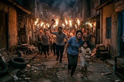 Sa unang pagkakataon na nakita ko ang aking ina na tinusok ni Ama ng kawit na bakal sa kanyang balagat, tumawa lang ako nang parang tanga. Habang nakangisi, tahimik kong isiningit ang matalas na basag na laryo sa loob ng aking manggas.