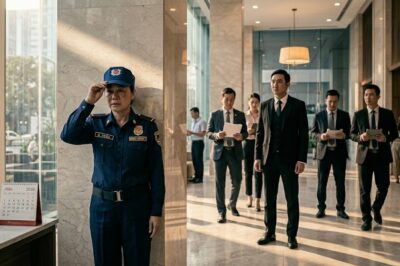 A SECURITY GUARD HID HIS FACE WHEN HE SAW HIS CEO SON ENTER THE BUILDING HE WAS GUARDING BECAUSE HE DIDN’T WANT TO EMBARRASS HIM IN FRONT OF EMPLOYEES