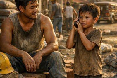 A poor construction worker in France lent his phone to a child he didn’t know, thinking he was simply doing a favor. Little did he know that this call would lead him to a heartbreaking truth about his own identity, after more than twenty years of separation…