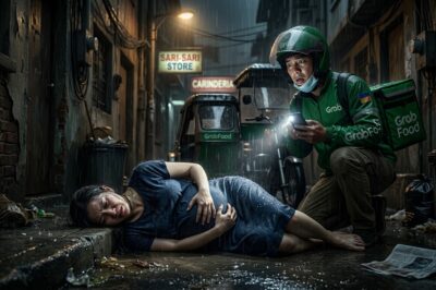 Isang pagod na food delivery rider ang nakatanggap ng kahina-hinalang order sa isang abandonadong gusali sa gitna ng bagyong humahampas sa Maynila — kung saan isang buntis na walang pera ang desperadong humihingi ng tulong.
