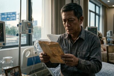 Isang janitor ng ospital ang nakatagpo ng gusot na sulat mula sa isang pasyenteng kamakailan lang pumanaw — na naglalaman ng mga huling kahilingan at ang lokasyon kung saan itinago ang isang malaking halaga ng pera para sa batang naiwan.