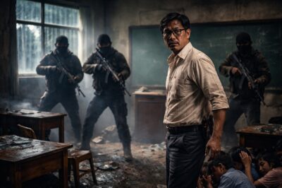 Isang ordinaryong guro sa isang probinsya ang napipilitang bumalik sa kanyang madilim na nakaraan — isang bihasang mamamatay-tao/tagabaril — upang iligtas ang mga inosenteng estudyante mula sa mga armadong kriminal na sumakop sa paaralan.