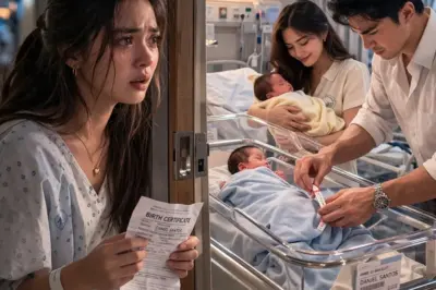 Natuklasan kong ipinagpalit ng asawa ko ang anak namin sa ospital.  Tahimik kong kinuha ang sanggol at umalis.
