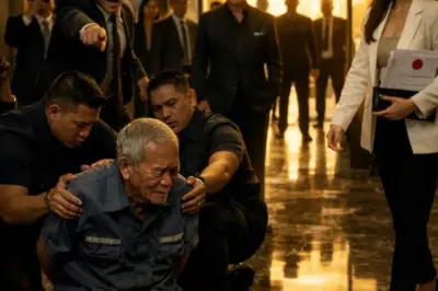 Ang matandang lalaki na dating nagbigay sa akin ng tirang pagkain ay ngayon pinapahiya sa gitna ng lobby  Ngunit ang katotohanan tungkol sa kanya… ay nagpatigil sa buong gusali sa katahimikan