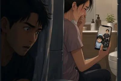 Akala ko niloloko ako ng asawa ko dahil palagi niyang ikinukulong ang sarili niya sa banyo tuwing umuuwi siya kasama ang anak naming babae… Noong araw na nagtago ako roon para mahuli siya, bigla siyang umiyak habang tumatawag sa isang lihim na numero. Pero ang taong lumabas sa video call noon… halos ikahimatay ko sa sobrang gulat…