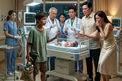 Walong Doktor ang Sumuko sa Sanggol ng Isang Bilyonaryo—Pero Isang Batang Namumulot ng Basura ang Nakakita ng Katotohanang Hindi Nila Napansin