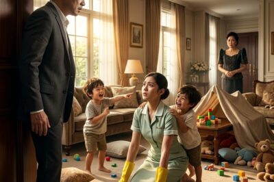 ANG BILYONARYONG AMA NA PALIHIM NA UMUWI PARA HULIHIN ANG NANNY NG KANYANG MGA ANAK—PERO ANG NADISKUBRE NIYA SA LOOB NG BAHAY ANG TULUYANG GUMUHO SA BUONG MUNDONG AKALA NIYA AY ALAM NA NIYA