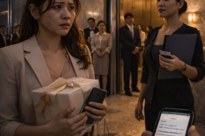 DINALA KO ANG HANDANG BIRTHDAY CAKE PARA SA FIANCÉ KO—PERO HINARANG AKO NG BAGO NIYANG SECRETARY SA LABAS NG ELEVATOR… HINDI NILA ALAM, ISANG TEXT LANG SA AMA KO ANG WAWASAK SA LAHAT