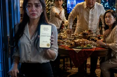 Pinalayas Ako ng Biyenan Ko sa Noche Buena, Tahimik Akong Umalis Bitbit ang Maleta—Kinabukasan, Nalaman Nila Kung Kanino Pala Nakapangalan ang Bahay na Tinitirhan Nila