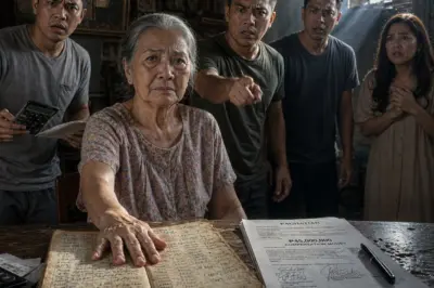 Nang Paghatian ng mga Anak Ko ang ₱45 Milyong Bayad sa Lupa at Ipareserba Ako sa Home for the Aged, Binuksan Ko ang Lumang Kuwaderno ng Utang na Matagal Nilang Kinalimutan