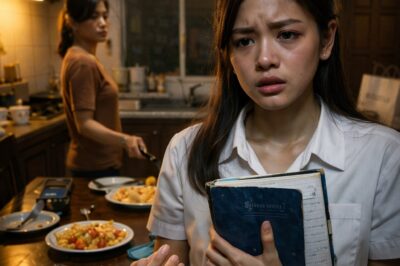 PINUTOL NG SARILI KONG INA ANG BAON KO DAHIL SA SINABI NG TIYA KO—PERO HINDI NIYA ALAM, MAY ISANG LUMANG LEDGER ANG TATAY KO NA BABALIGTAD SA LAHAT