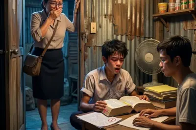 AKALA NG GURO AY TAMAD ANG LAGING TULOG NA ESTUDYANTE—HANGGANG SA GABI NG PAGBISITA NIYA, ISANG LIHIM ANG BUMUNGAD NA TULUYANG GUMUHO SA LAHAT NG AKALA NIYA